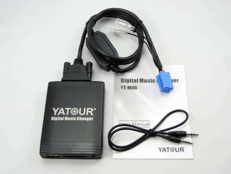 Адаптер YATOUR YT-M06 (USB, SD, AUX) для Citroen