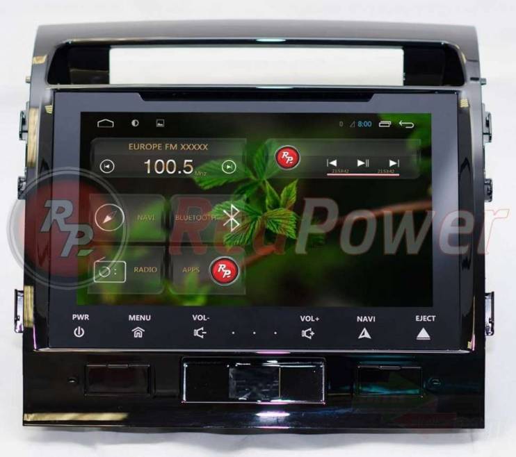 Штатная магнитола Redpower 21200B c IPS матрицей Toyota Land Cruiser 200 (c DVD приводом) (2007-2014)