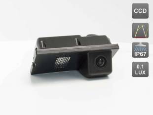 CCD штатная камера заднего вида с динамической разметкой AVIS Electronics AVS326CPR для LAND ROVER FREELANDER (#039)