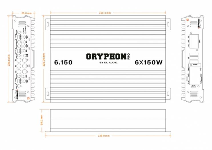 DL Audio Gryphon Pro 6.150