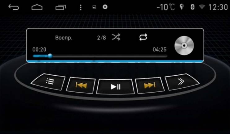 Штатное головное устройство FarCar M802 на Android
