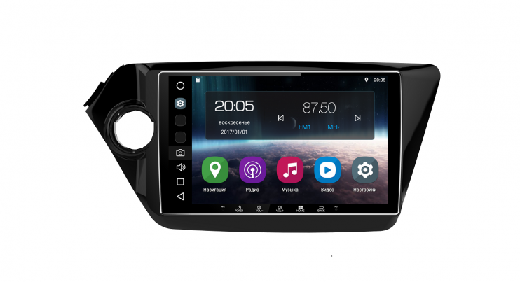 Штатная магнитола FarCar s200 для KIA Rio на Android  (V106R)