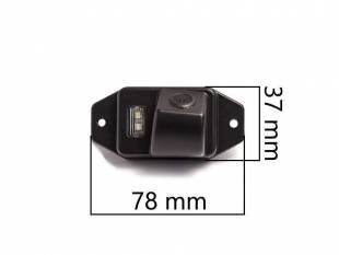 CCD штатная камера заднего вида с динамической разметкой AVIS Electronics AVS326CPR для TOYOTA LAND CRUISER PRADO 90 / 120 (#097)