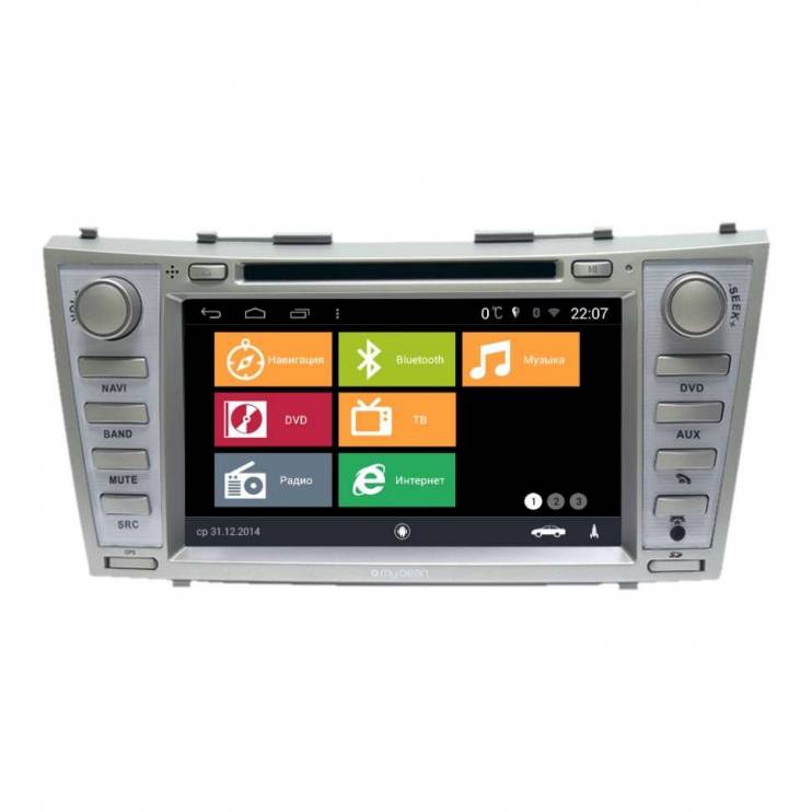 Штатная магнитола MyDean BS064 для Toyota Camry (2006-2011)
