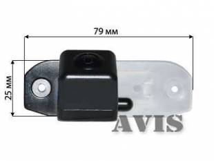 Штатная камера заднего вида AVIS AVS321CPR (#106) для VOLVO S40 II / S60 / S80 II / V50 / V60 / V70 III / XC60 / XC70 II / XC90