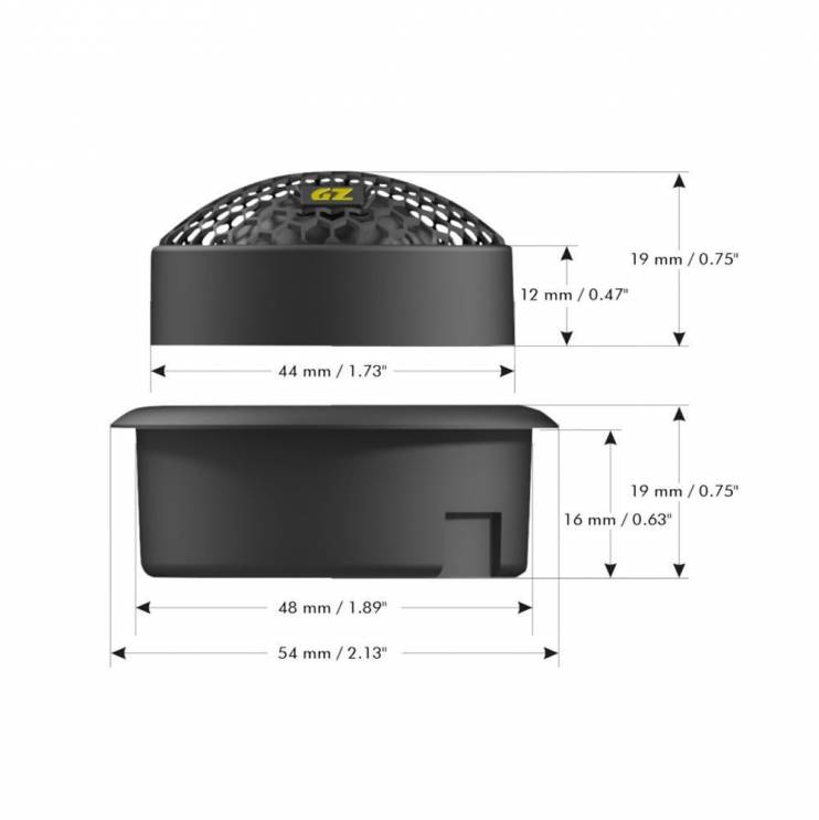 GROUND ZERO GZCT 25M-SPL