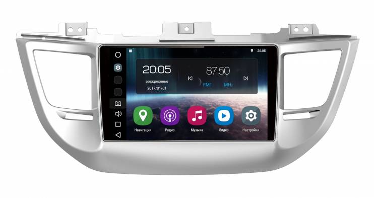 Штатная магнитола FarCar s200 для Hyundai Tucson на Android  (V546R-DSP)